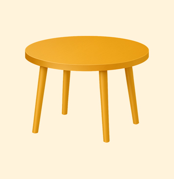 Modern Round Coffee Table