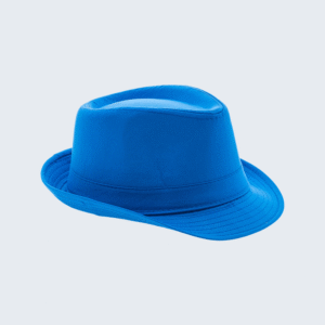 classic-bright-blue-fedora-hat