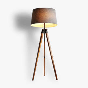 TripodLite Wooden Floor Lamp